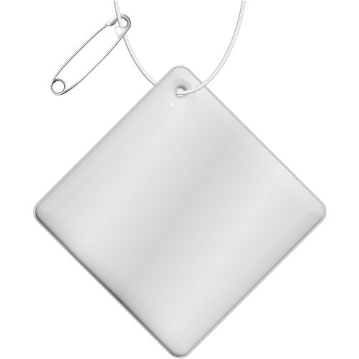 RFX™ lille diamantformet reflekterende hanger i PVC, Billede 1