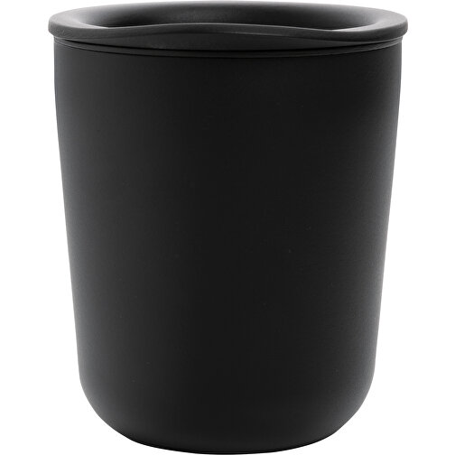 Antimikrobieller Kaffeebecher Im Klassischen Design, Schwarz , schwarz, PP, 9,20cm x 10,60cm (Länge x Höhe), Bild 4