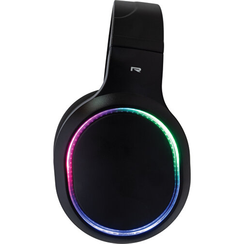 RGB Gaming Headset, Schwarz , schwarz, ABS, 21,00cm x 24,00cm (Länge x Höhe), Bild 3