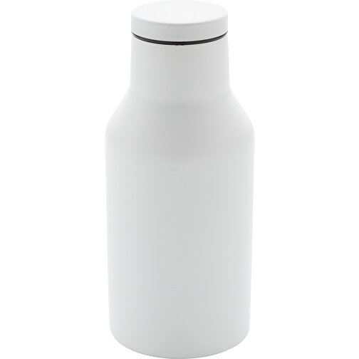 RCS Recycelte Stainless Steel Kompakt-Flasche, Weiß , weiß, Rostfreier Stahl - recycelt, 15,30cm (Höhe), Bild 1