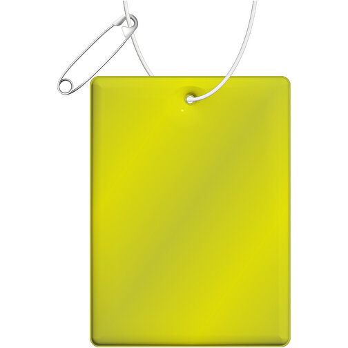 RFX™ stor rektangulær reflekterende hanger i PVC, Billede 1