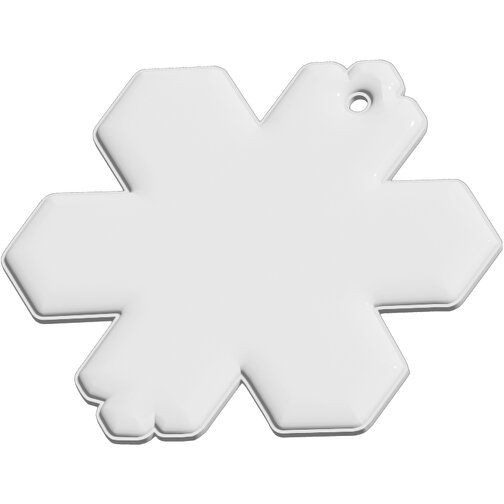 Attache réfléchissante RFX™ en TPU en forme de flocon de neige, Image 2