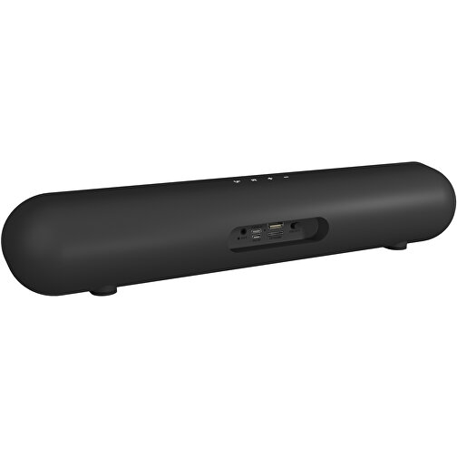 SCX.design S51 2 X 10W TV Soundbar , schwarz, ABS Kunststoff, Gummi, Recycelter PET Kunststoff, 4,20cm x 5,40cm x 7,20cm (Länge x Höhe x Breite), Bild 4