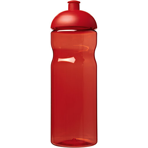 H2O Active® Eco Base 650 Ml Sportflasche Mit Stülpdeckel , rot, PCR Kunststoff, 90% PP Kunststoff, 10% TPE Kunststoff, 22,30cm (Höhe), Bild 3