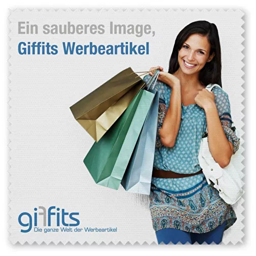 Chiffon microfibre 250 g/m² en PET recyclé, 13 x 13 cm, Image 1