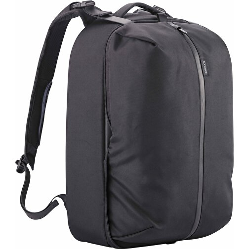 Flex Gym Bag, Schwarz , schwarz, PET - recycelt, 30,00cm x 46,00cm (Länge x Höhe), Bild 3