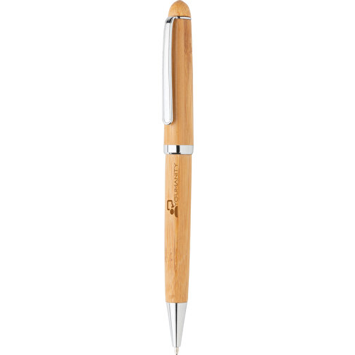 Bamboo Stift In Einer Box, Braun , braun, Bambus, 17,50cm x 2,50cm (Länge x Höhe), Bild 8