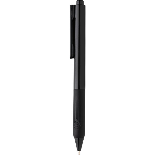 X9 Solid-Stift Mit Silikongriff, Schwarz , schwarz, PC, 14,30cm (Höhe), Bild 3