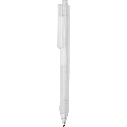 X9 Stift Gefrostet Mit Silikongriff, Weiß , weiß, PC, 14,30cm (Höhe), Bild 1