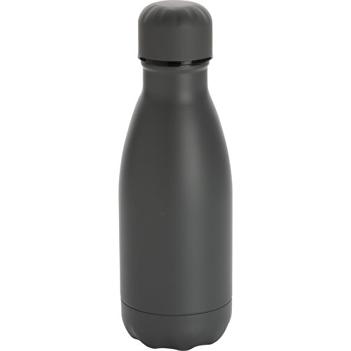 Solid Color Vakuum Stainless-Steel Flasche 260ml, Grau , grau, Edelstahl, 20,00cm x 20,00cm (Länge x Höhe), Bild 1