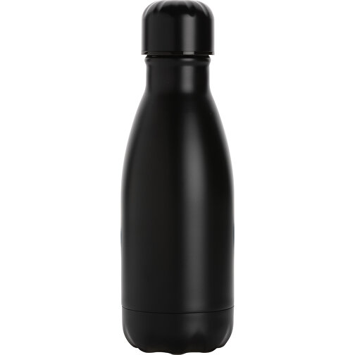 Solid Color Vakuum Stainless-Steel Flasche 260ml, Schwarz , schwarz, Edelstahl, 20,00cm x 20,00cm (Länge x Höhe), Bild 2