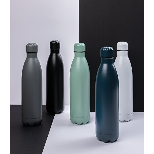 Solid Color Vakuum Stainless-Steel Flasche 750ml, Grün , grün, Edelstahl, 8,10cm x 30,60cm (Länge x Höhe), Bild 7