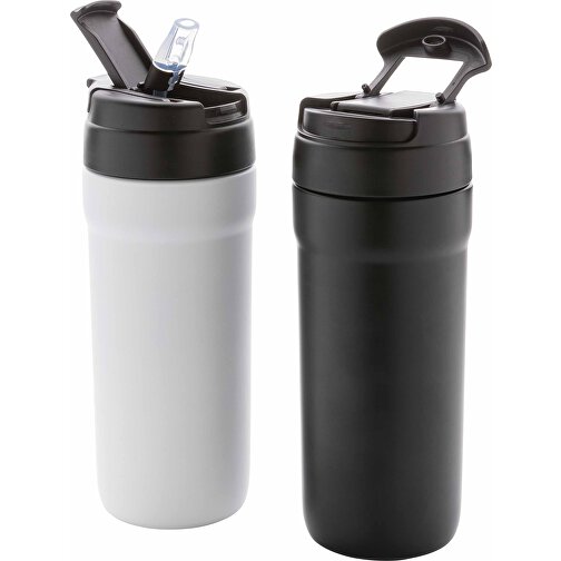 RCS Recycled Stainless Steel Mug with Dual Lid, Obraz 10