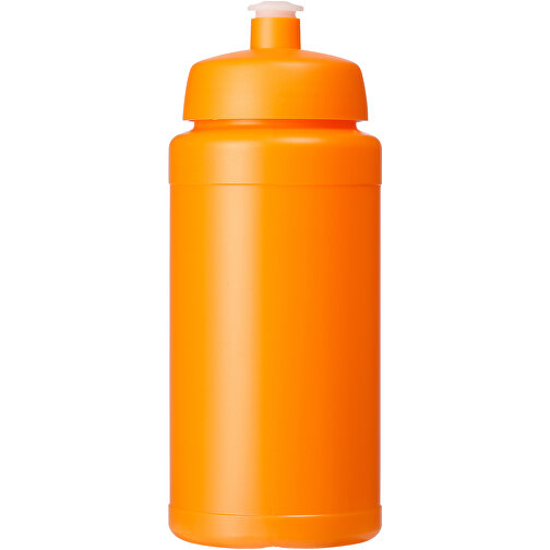 Baseline® Plus 500 Ml Sportflasche , orange, HDPE Kunststoff, PP Kunststoff, 18,50cm (Höhe), Bild 3