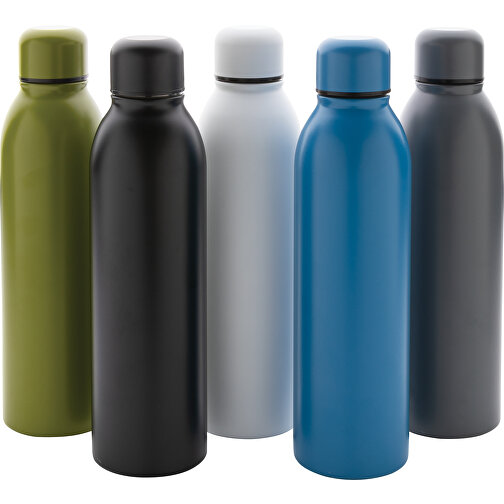 RCS Recycelte Stainless Steel Vakuumflasche, Blau , blau, Rostfreier Stahl - recycelt, 24,80cm (Höhe), Bild 9