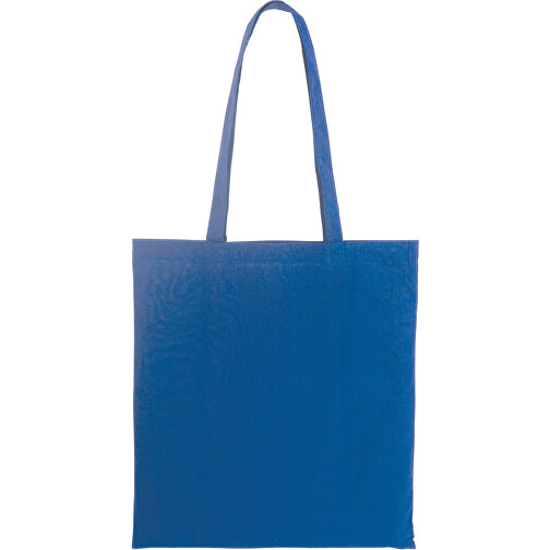 CAIRO. Einkaufstasche Aus Recycelter Baumwolle , königsblau, Recylcelter Baumwolle. rPET, 76,00cm (Höhe), Bild 1