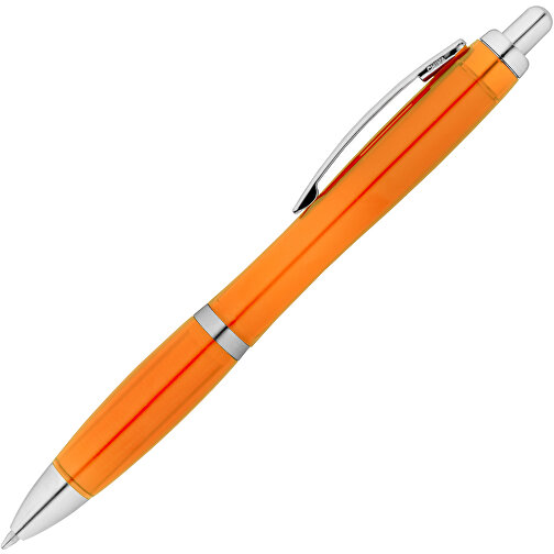 SWING RPET. RPET-Kugelschreiber Mit Metallclip , orange, RPET. Metall, 1,00cm (Höhe), Bild 2