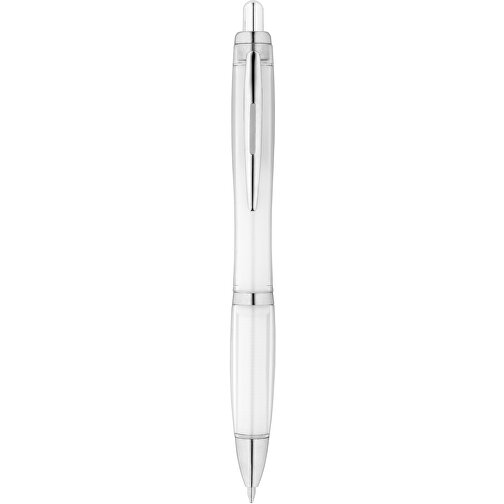 SWING RPET. RPET-Kugelschreiber Mit Metallclip , weiß, RPET. Metall, 1,00cm (Höhe), Bild 4