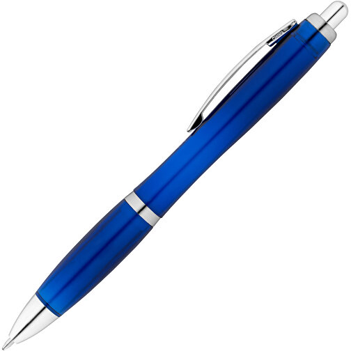 SWING RPET. RPET-Kugelschreiber Mit Metallclip , blau, RPET. Metall, 1,00cm (Höhe), Bild 2