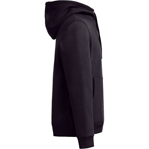THC KARACHI 3XL. Unisex Sweatshirt , schwarz, Baumwolle. Recycelter Polyester, 3XL, 76,00cm x 1,00cm x 67,00cm (Länge x Höhe x Breite), Bild 3