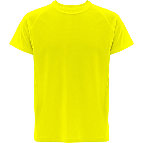 THC MOVE. Kurzärmeliges Technisches T-Shirt Aus Polyester , gelb hexachrome, Polyester, L, 74,00cm x 1,00cm x 56,00cm (Länge x Höhe x Breite), Bild 1