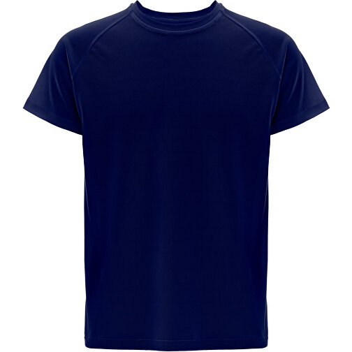 THC MOVE. Kurzärmeliges Technisches T-Shirt Aus Polyester , dunkelblau, Polyester, S, 69,00cm x 1,00cm x 50,00cm (Länge x Höhe x Breite), Bild 1