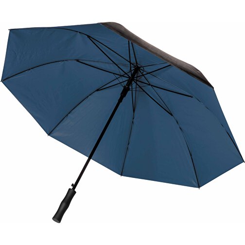 2' Impact AWARE™ RPET 190T Pongee Bi-Color Auto-Open-Schirm, Blau , blau, PET - recycelt, 90,50cm (Höhe), Bild 8