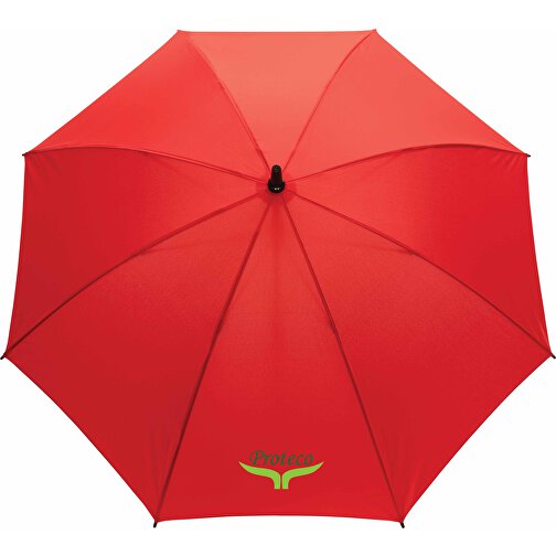 23' Impact AWARE™ RPET 190T Stormproof-Schirm, Rot , rot, PET - recycelt, 81,00cm (Höhe), Bild 8
