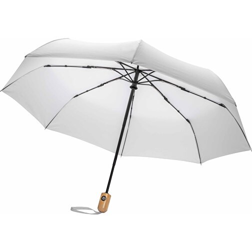 Mini ombrello bambù apri/chiudi 21' rPET 190T Impact AWARE™, Immagine 8