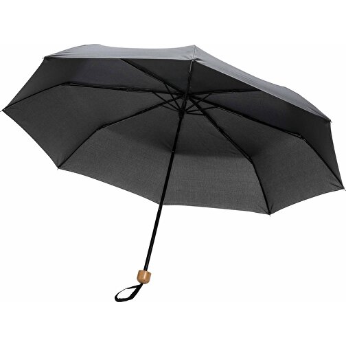 Mini parapluie 20.5' rPET 190T poignée bambou Impact AWARE™, Image 8