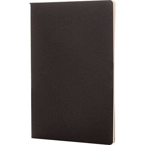 A5 Softcover Notizbuch, Schwarz , schwarz, Papier, 21,00cm x 0,50cm (Länge x Höhe), Bild 1