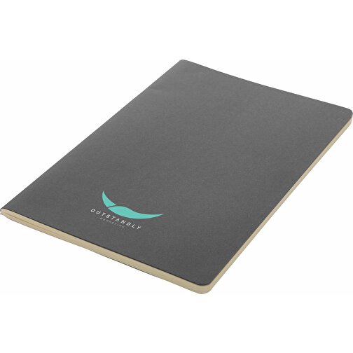 A5 Softcover Notizbuch, Schwarz , schwarz, Papier, 21,00cm x 0,50cm (Länge x Höhe), Bild 7