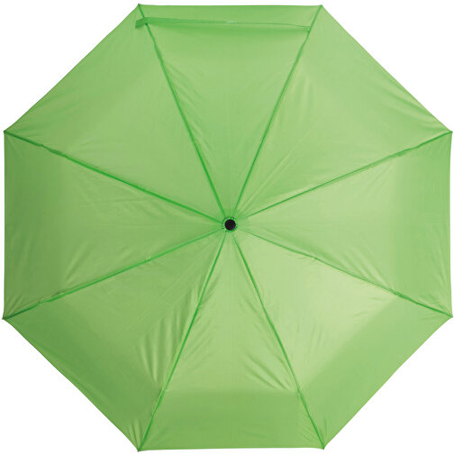 Windproof-Taschenschirm BORA , hellgrün, Metall / Aluminium / Polyester, , Bild 2