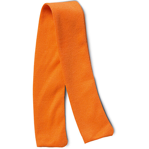 Schal , orange, 100% Polyester, 57,00cm x 0,30cm x 6,50cm (Länge x Höhe x Breite), Bild 1