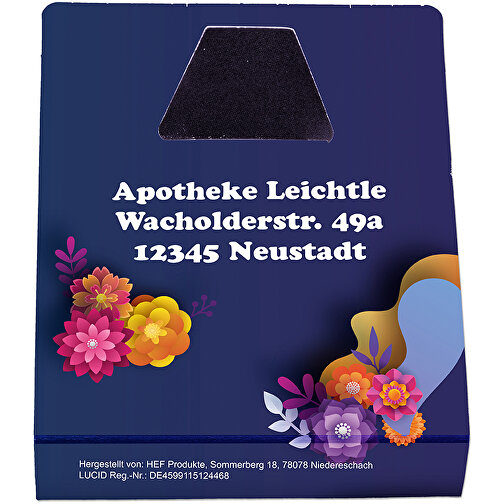 Backförmchen Single-Pack - Ostern - Hase 3 4/4-c , individuell, Papier, Edelstahl, 7,50cm x 1,50cm x 6,00cm (Länge x Höhe x Breite), Bild 3
