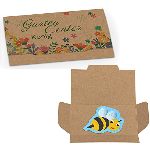 Animaux rigolos en papier graine - abeille, Image 1