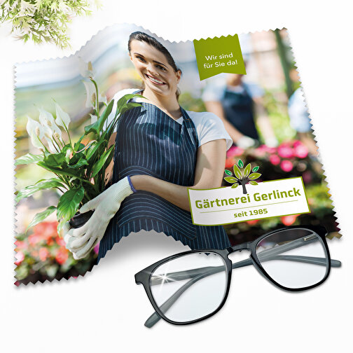 All-Inclusive rPET-brillepusseklut 21 x 15 cm i glassinepose, Bilde 3