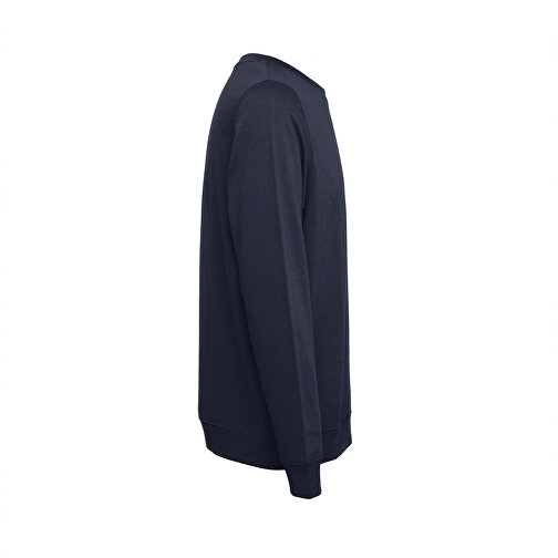 THC COLOMBO. Sweatshirt (unisex) Aus Italienischem Frottee Ohne Knopfleiste , dunkelblau, Baumwolle und Polyester, XXL, 64,00cm x 1,00cm x 75,00cm (Länge x Höhe x Breite), Bild 3