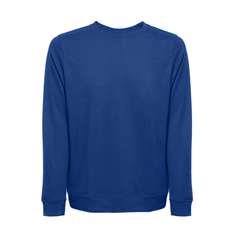 THC COLOMBO. Sweatshirt (unisex) Aus Italienischem Frottee Ohne Knopfleiste , königsblau, Baumwolle und Polyester, S, 52,00cm x 1,00cm x 67,00cm (Länge x Höhe x Breite), Bild 1