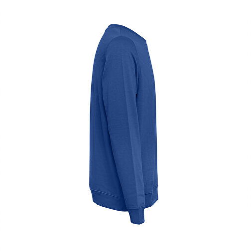 THC COLOMBO. Sweatshirt (unisex) Aus Italienischem Frottee Ohne Knopfleiste , königsblau, Baumwolle und Polyester, S, 52,00cm x 1,00cm x 67,00cm (Länge x Höhe x Breite), Bild 3