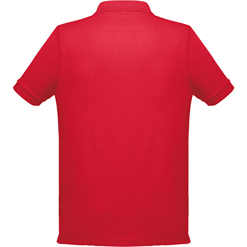THC BERLIN. Kurzarm-Poloshirt Für Herren , rot, Baumwolle und Polyester, M, 72,00cm x 1,00cm x 50,00cm (Länge x Höhe x Breite), Bild 2