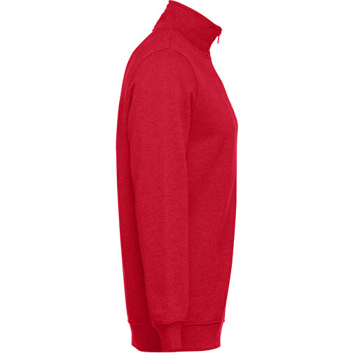 THC BUDAPEST. Unisex Sweatshirt , rot, Baumwolle und Polyester, S, 71,00cm x 1,00cm x 51,00cm (Länge x Höhe x Breite), Bild 3