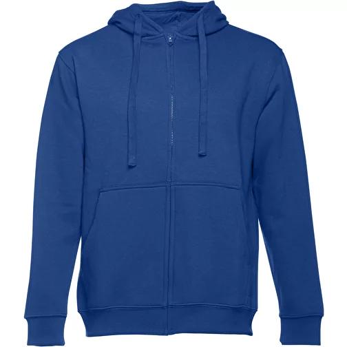 THC AMSTERDAM. Sweat-shirt pour hommes, avec fermeture éclair et capuche, Image 1