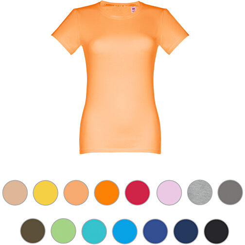 THC ANKARA WOMEN. Damen T-shirt , korallenorange, 100% Baumwolle, M, 64,00cm x 1,00cm x 44,00cm (Länge x Höhe x Breite), Bild 4