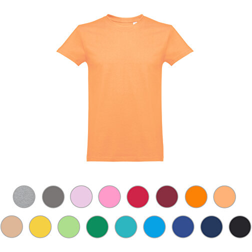 THC ANKARA. Herren T-shirt , lila, 100% Baumwolle, S, 69,00cm x 1,00cm x 50,00cm (Länge x Höhe x Breite), Bild 4