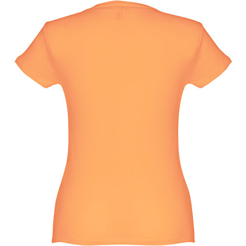 THC SOFIA. Tailliertes Damen-T-Shirt , korallenorange, 100% Baumwolle, XXL, 68,00cm x 1,00cm x 53,00cm (Länge x Höhe x Breite), Bild 2