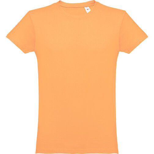 THC LUANDA. Herren-T-Shirt Aus Baumwolle Im Schlauchformat , korallenorange, 100% Baumwolle, M, 72,00cm x 1,00cm x 53,00cm (Länge x Höhe x Breite), Bild 1