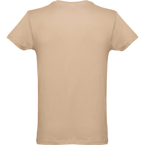 THC LUANDA. Herren-T-Shirt Aus Baumwolle Im Schlauchformat , hellbraun, 100% Baumwolle, XS, 67,00cm x 1,00cm x 47,00cm (Länge x Höhe x Breite), Bild 2