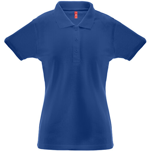 THC BERLIN WOMEN. Damen Poloshirt , königsblau, Baumwolle und Polyester, M, 46,00cm x 1,00cm x 64,00cm (Länge x Höhe x Breite), Bild 1