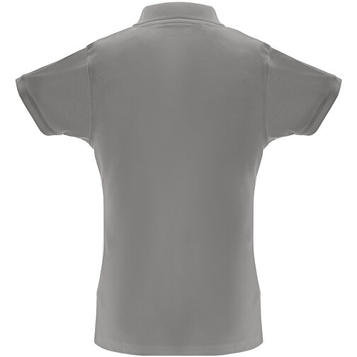 THC BERLIN WOMEN. Damen Poloshirt , grau, Baumwolle und Polyester, XL, 52,00cm x 1,00cm x 68,00cm (Länge x Höhe x Breite), Bild 2